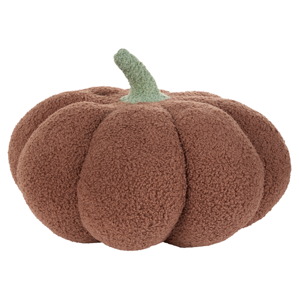 Dekokissen 2er Set MUNCHKIN Bouclé 35 x 35 cm Braun Kürbis