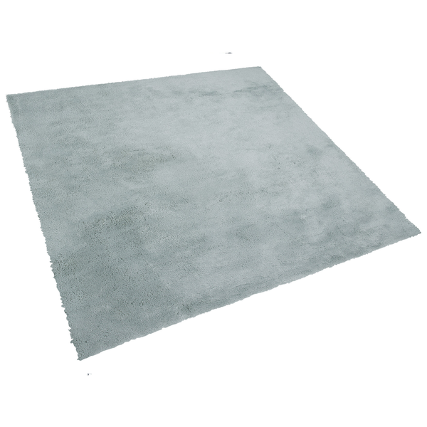 Teppich mintgrün 200 x 200 cm Shaggy EVREN