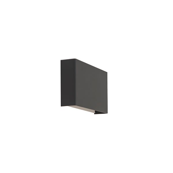 2er-Set moderne Wandleuchten schwarz - Otan