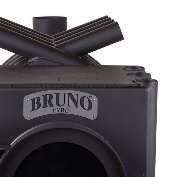 Detailansicht eines Bruno Pyro Holzofens