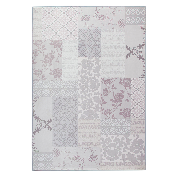 Teppich mehrfarbig 140 x 200 cm orientalisches Muster Kurzflor BALLICA II