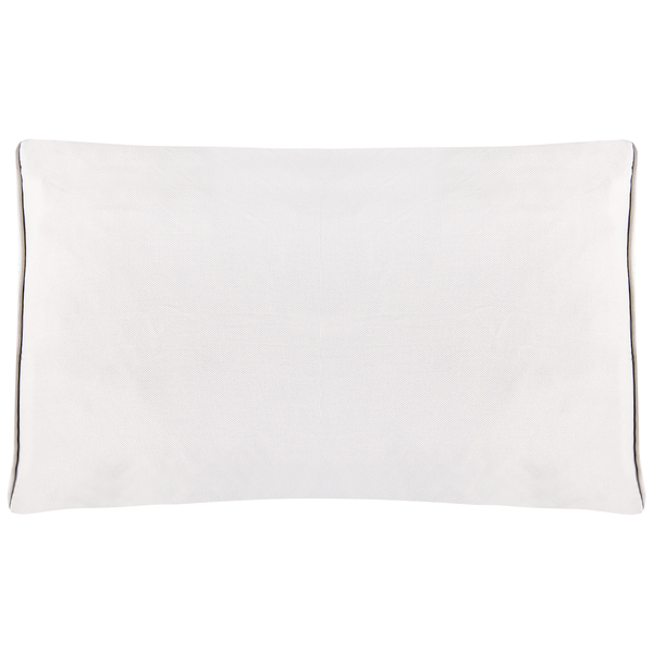 Rechteckiges Kissen mit Paspelierung