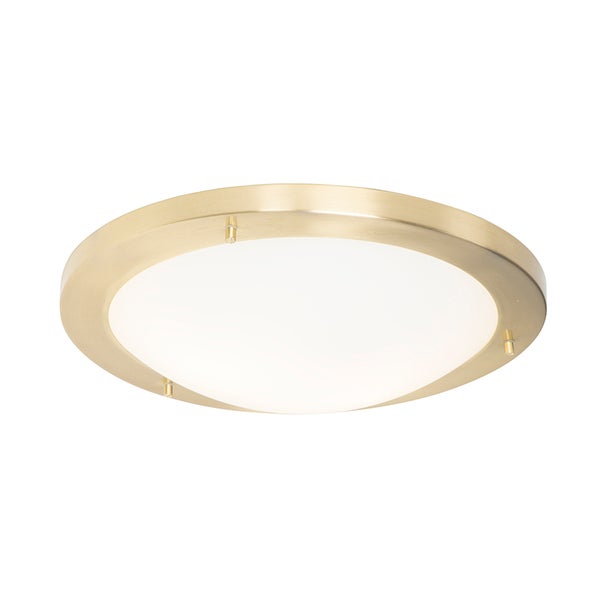 Moderne Deckenleuchte Gold 41 cm IP44 - Yuma