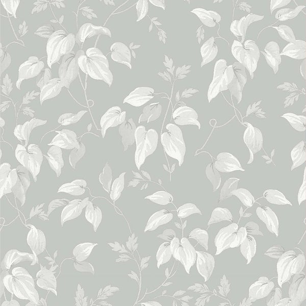 Next Vliestapete | Trail Flower - Grau - 10mx52cm