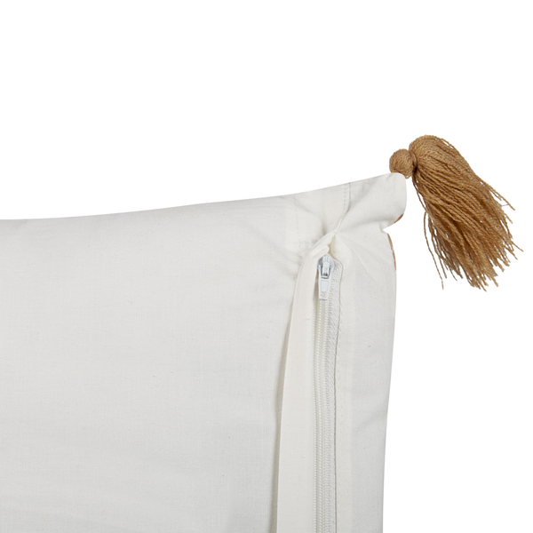 Dekokissen 2er Set MALUS Baumwolle 45 x 45 cm Hellbraun Orientalisches Muster