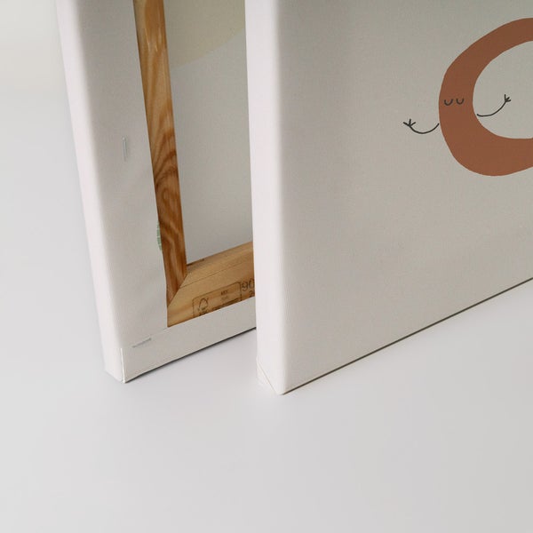 Leinwanddruck mit Holzrahmen