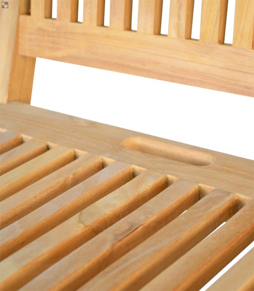 Klappstuhl Holz Teak Balkonstuhl Teak Stuhl Gartenstuhl klappbar für Garten Terrasse Balkon premium wetterfest