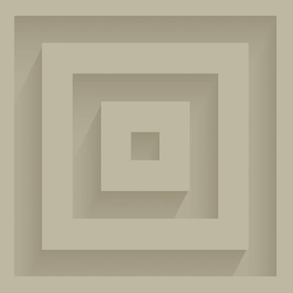 Origin Wallcoverings Tapete 3D-Quadrate Hellbeige - 50 x 900 cm - 347973