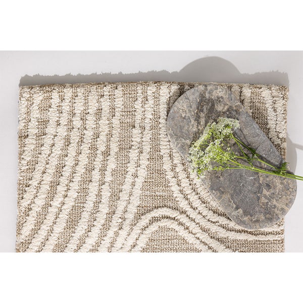 Vera Badematte 80x50cm Beige. 50 X 80 X 2 cm