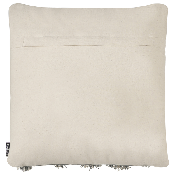 Dekokissen aus Baumwolle mit Fransen