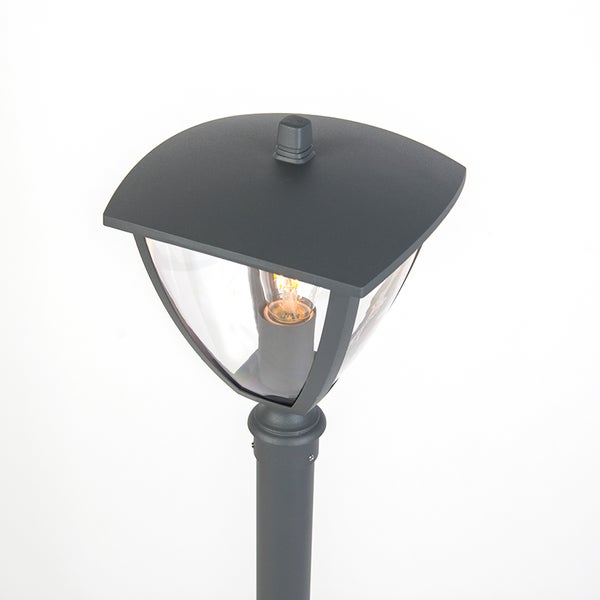 Moderne Außenlaterne dunkelgrau 136,5 cm - Platar