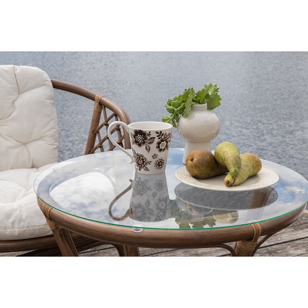Wera Café-Set 2 Stühle, 1 Tisch Walnuss-Dekor. 55 X 55 X 55 cm