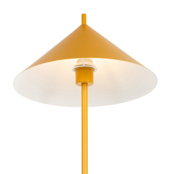 Design-Stehleuchte Gelb Dreieck - Triangolo