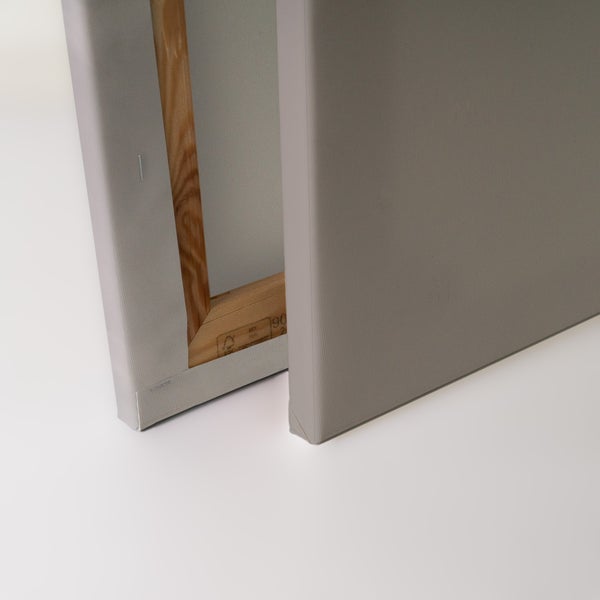 Leinwand auf Holzkeilrahmen grundiert für Malerei und Kunst