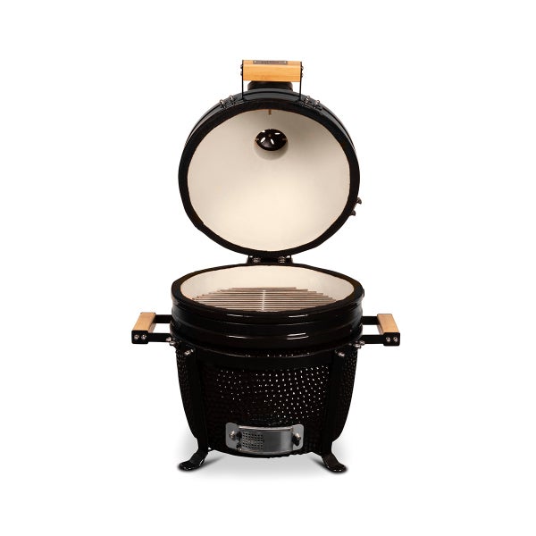 PATTON Keramikgrill Kamado Premium Compact - Schwarz