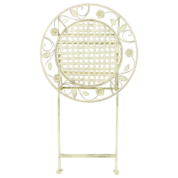 Garten Bartisch BIVIO 60 cm 60 cm Metall Hellgrün