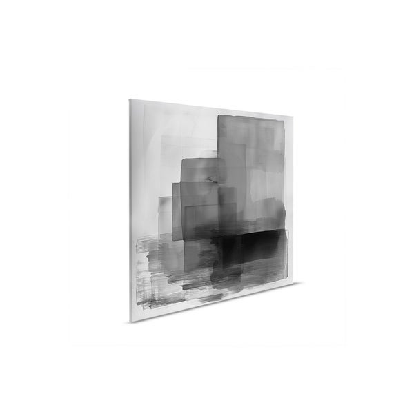 Abstraktes Wandbild mit Rechteckmuster