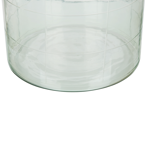 Blumenvase VINDALOO Glas 35 cm Hellgrün