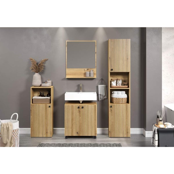PureBliss Badschrank Eiche dekor. 40 X 31 X 95 cm