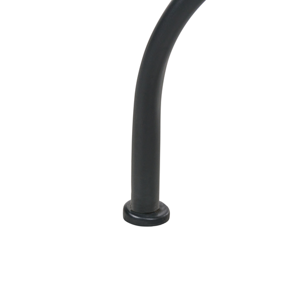 Bein eines Gartentisches aus Metall