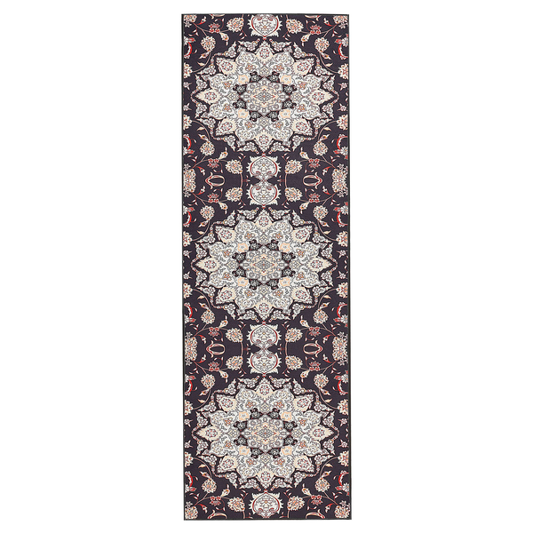 Teppich ARITAS Schwarz 80 x 240 cm
