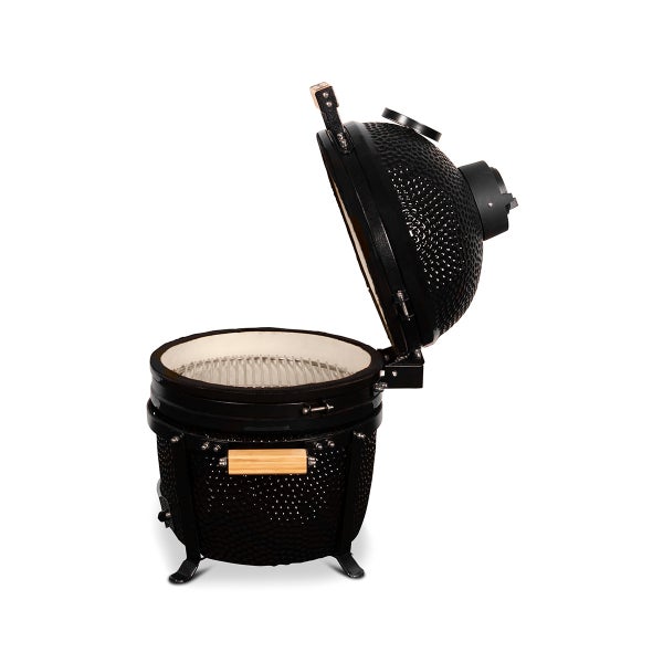 PATTON Keramikgrill Kamado Premium Compact - Schwarz