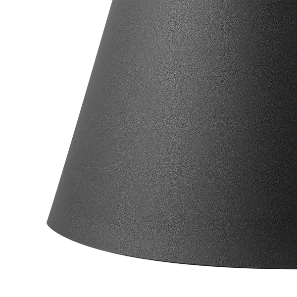 Hängeleuchte schwarz / kupfer Kegelform TAGUS