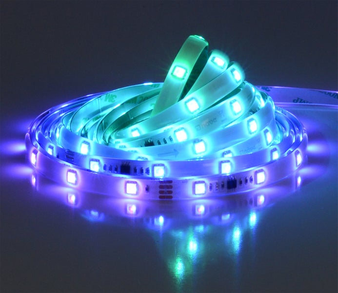 LED-Streifen aufgerollt