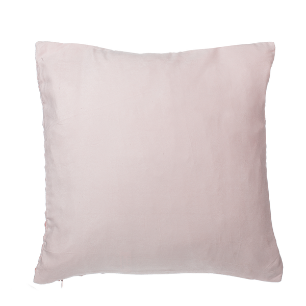 Dekokissen TITHONIA 45 x 45 cm Rosa Geometrisches Muster