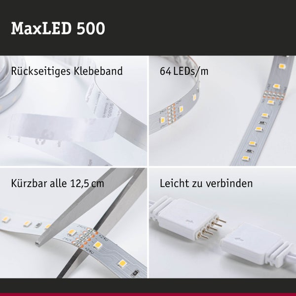 Produktverpackungshinweise und Symbole von Paulmann Licht mit Recyclinginformationen, CE Kennzeichnung, UKCA Konformität und Strichcode.
