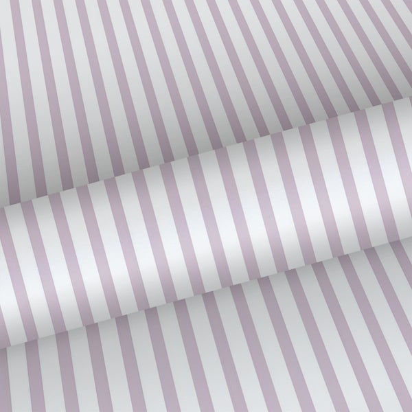 Sanders und Sanders Tapete Streifen Lila und Weiß - 53 cm x 10 m - 640415