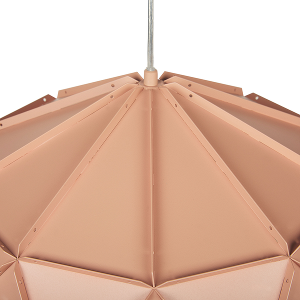 Hängeleuchte rosa geometrisch SENIA