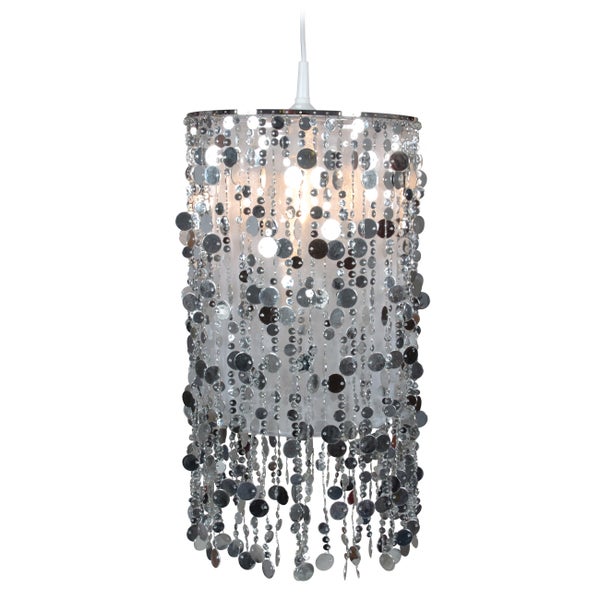 Hängelampe mit dekorativen Elementen