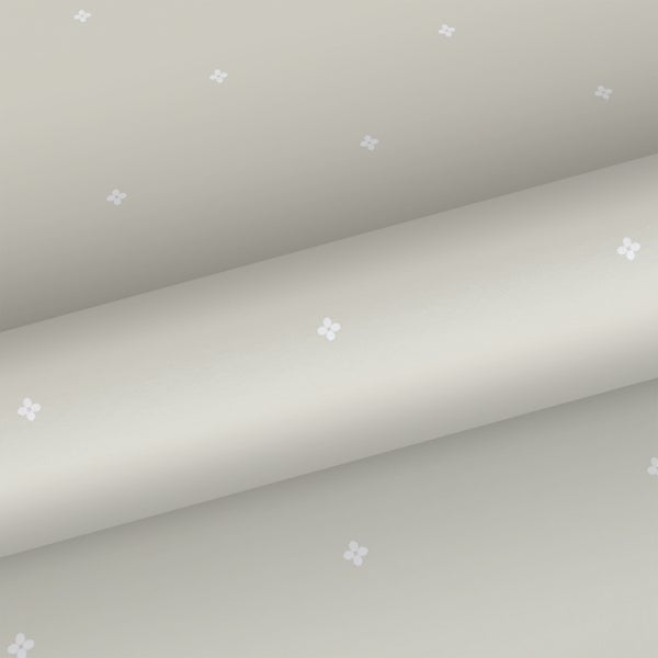 Sanders und Sanders Tapete Blumen Beige und Weiß - 53 cm x 10 m - 640412
