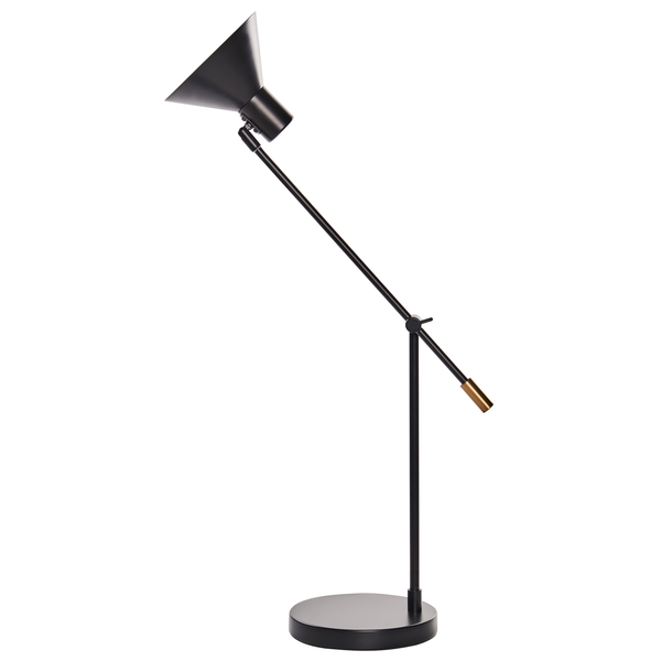 Schreibtischlampe PINKEEN Metall Schwarz