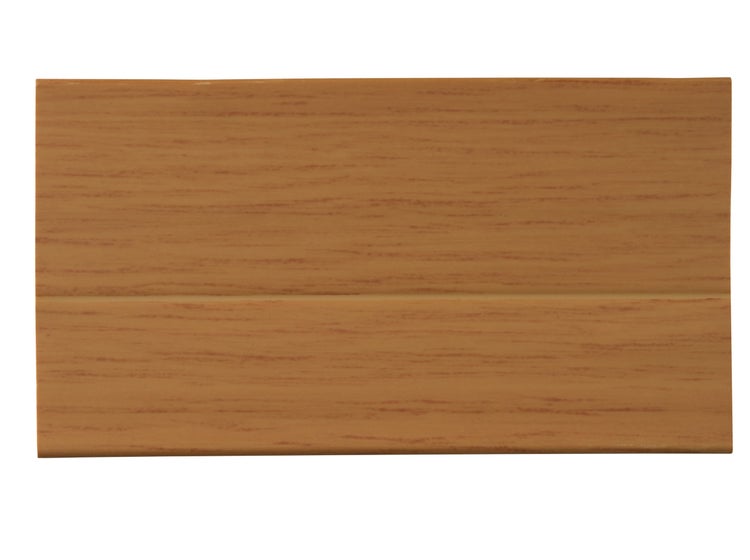 Stück eines Laminatbodens mit Holzoptik Oberfläche