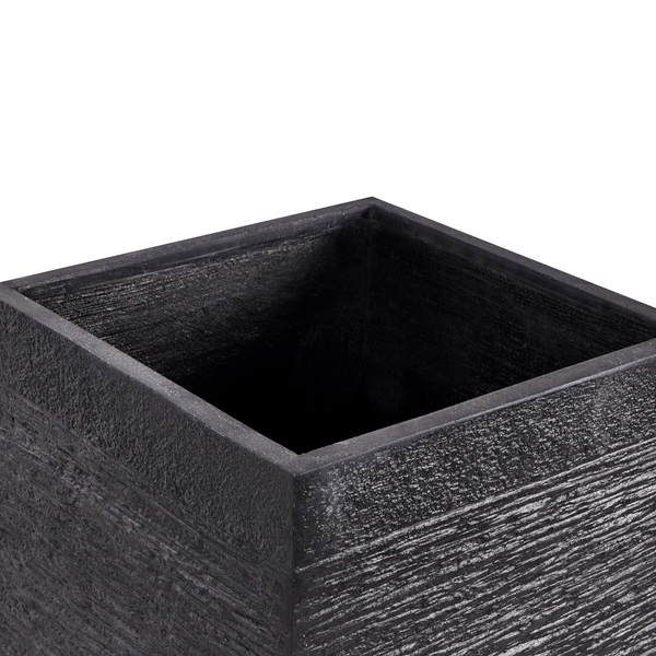 Blumenkübel DION 40 cm Schwarz