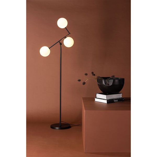 Marsan Beleuchtung Stehlampe 28x50x160cm schwarz. 50 X 28 X 160 cm