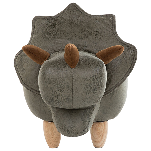 Triceratops Kinderhocker mit Holzbeinen