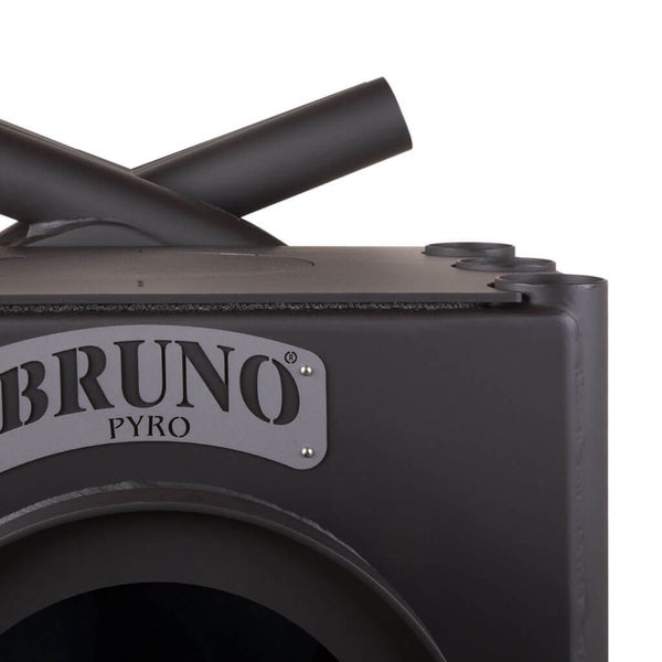 Detailansicht eines Bruno Pyro Holzofens