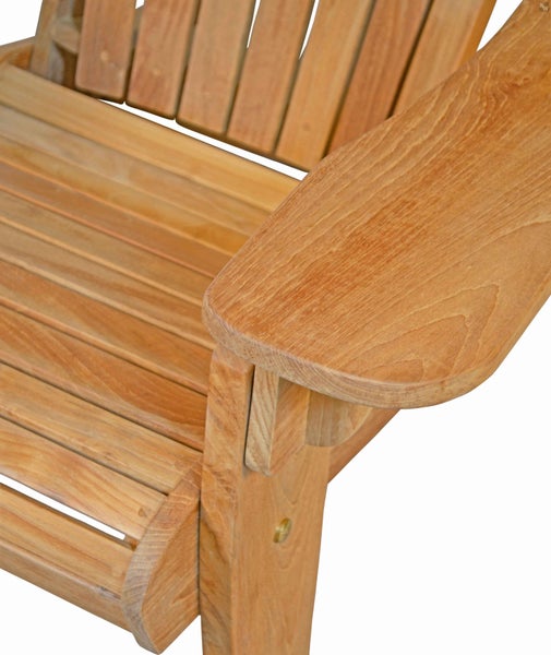 Teak Alstersessel Holz Liegestuhl Sonnenstuhl premium wetterfest