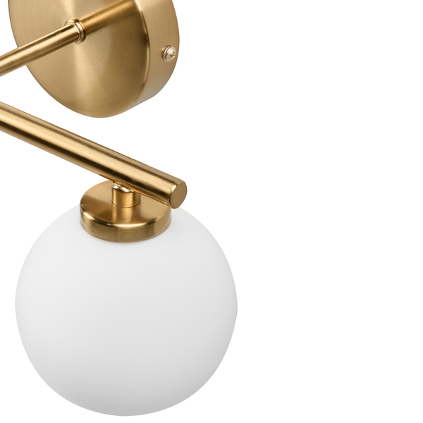 Wandleuchte mit Kugelform