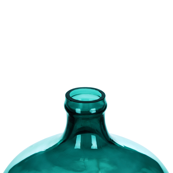 Blumenvase ROTI Glas 39 cm Türkis