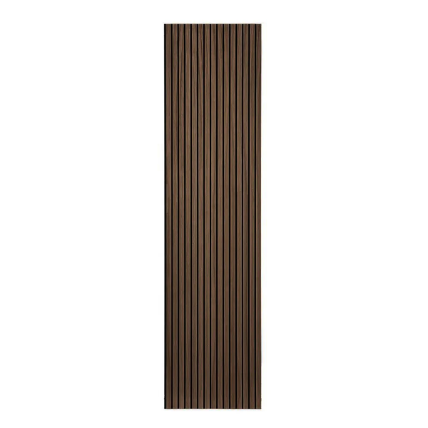 2er-Set Akustikpaneele / Wandpaneele aus Holzfunier und Filz | Walnuss Comfort 244 x 60 cm | myHarry