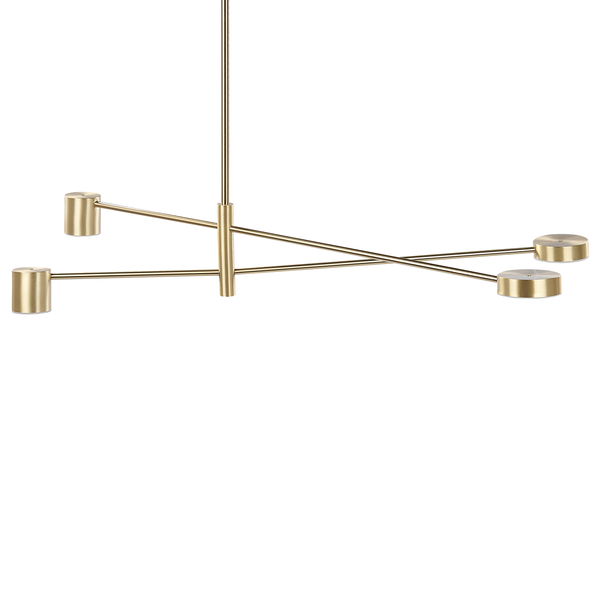 Hängeleuchte BANDON Metall Gold