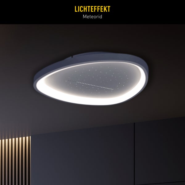 Meteorid Deckenleuchte mit Lichteffekt