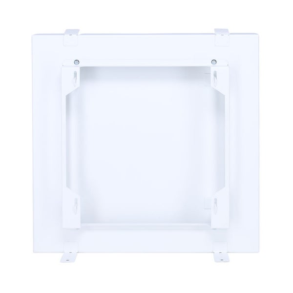 Quadratisches Wandmontageelement aus Metall für Heizpaneele