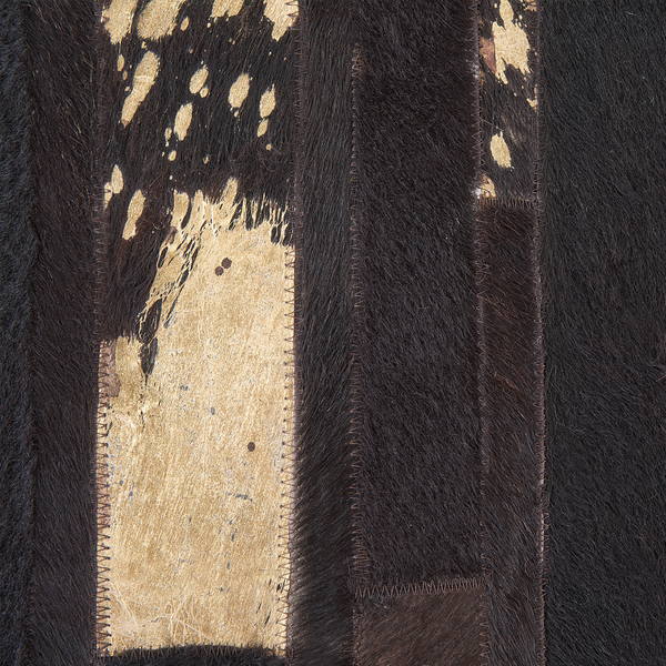 Teppich ARTVIN Braun 140 x 200 cm Echtleder