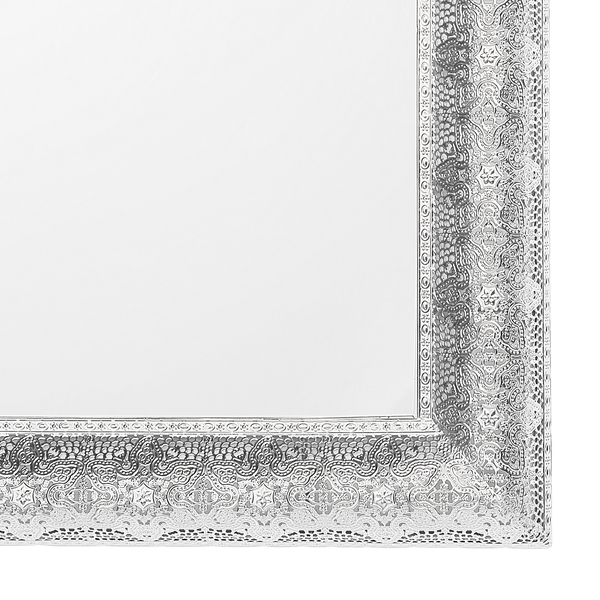 Wandspiegel CAVAN 65 cm 65 cm Metall Silber