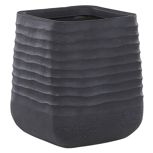 Blumenkübel PARIKIA 38 cm Schwarz